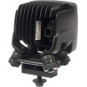 Lampa robocza LED, kwadratowa, 50W 6700lm 12/24V biała, przykręcana, 104x108x143 mm z wtyczką Deutsch 2-pin, światło rozproszone