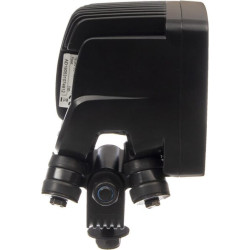 Lampa robocza LED, kwadratowa, 50W 6700lm 12/24V biała, przykręcana, 104x108x143 mm z wtyczką Deutsch 2-pin, światło rozproszone