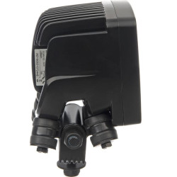 Lampa robocza LED, kwadratowa, 50W 6700lm 12/24V biała, przykręcana, 104x108x143 mm z wtyczką Deutsch 2-pin, światła mijania, 10