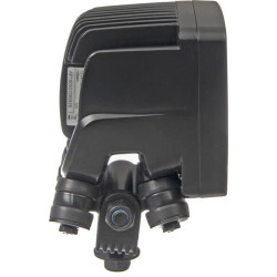 Lampa robocza LED, kwadratowa, 50W 6700lm 12/24V przezroczysta, przykręcana, 104x108x143 mm z wtyczką Deutsch 2-pin, światło sku