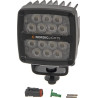 Lampa robocza LED, kwadratowa, 50W 7000lm 12/24V biała przykręcana z wtyczką Deutsch 2-pin, światło rozproszone, 14 LED Scorpius