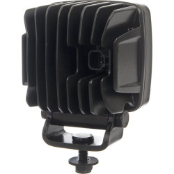 Lampa robocza LED, kwadratowa, 50W 7000lm 12/24V biała przykręcana z wtyczką Deutsch 2-pin, światło rozproszone symetryczne, 14 
