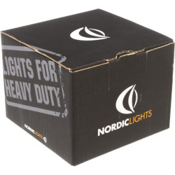 Lampa robocza LED, kwadratowa, 50W 7000lm 12/24V przykręcana z wtyczką Deutsch 2-pin, światło skupione, 14 LED Scorpius PRO 445 
