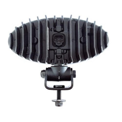 Lampa robocza LED, owalna, 32W 3500lm 12/24V biała, przykręcana, obrotowa głowica, 180x126x72 mm z wtyczką Deutsch 2-pin, światł