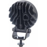 Lampa robocza LED, okrągła, 16W 1600lm 12/24V biała, przykręcana, 93x93x116.5 mm z wtyczką Deutsch 2-pin, światło rozproszone, 6
