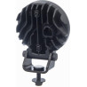 Lampa robocza LED, okrągła, 16W 1600lm 12/24V biała, przykręcana, 93x93x116.5 mm z wtyczką Deutsch 2-pin, światło rozproszone, 6