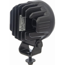Lampa robocza LED, okrągła, 28W 2800lm 12/24V biała, przykręcana, 93x93x122 mm z wtyczką Deutsch 2-pin, światło rozproszone, 6 L