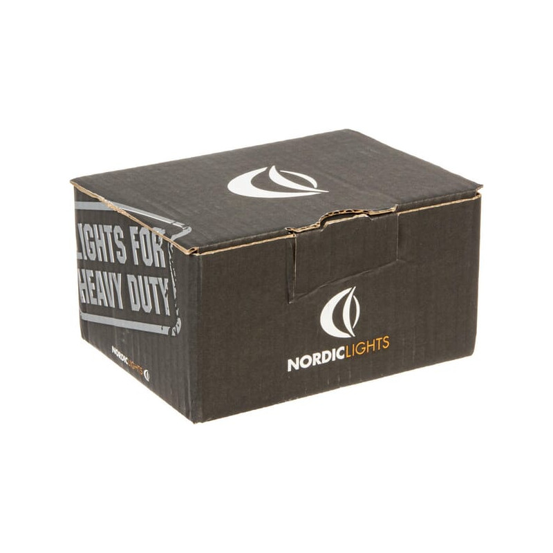 Lampa robocza LED, okrągła, 28W 2800lm 12/24V biała, przykręcana, 93x93x122 mm z wtyczką Deutsch 2-pin, światło rozproszone, 6 L