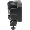 Lampa robocza LED, kwadratowa, 28W 2800lm 12/24V biała przykręcana z wtyczką Deutsch 2-pin, światło rozproszone, 6 LED Scorpius 
