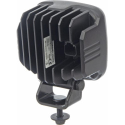 Lampa robocza LED, kwadratowa, 28W 2800lm 12/24V biała przykręcana z wtyczką Deutsch 2-pin, światło rozproszone, 6 LED Scorpius 