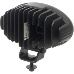 Lampa robocza LED, owalna, 16W 1600lm 12/24V biała, przykręcana, 160x95x118 mm z wtyczką Deutsch 2-pin, światło rozproszone, 6 L