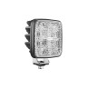 Lampa robocza LED kwadratowa z przełącznikiem, R23 22W 1600lm 12-24V 129x105x50 mm światło rozproszone, przykręcana Wesem