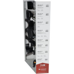 Stojak ekspozycyjny lamp LED – uniwersalne lampy robocze