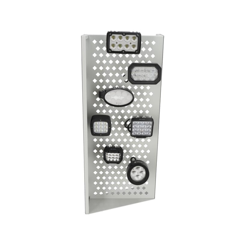 Stojak ekspozycyjny lamp LED uniwersalne lampy robocze