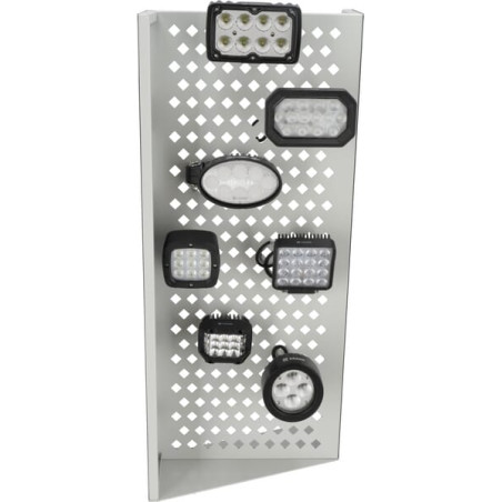 Stojak ekspozycyjny lamp LED uniwersalne lampy robocze