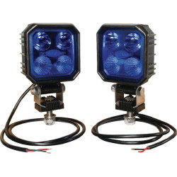 Zestaw lamp belki opryskiwacza, niebieska 2x9W
