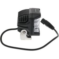 Work light LED, 22.5W, 2850lm, square, 10/30V, 89x73x97mm, Deutsch plug, Kramp