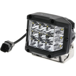 Work light LED, 22.5W, 2850lm, square, 10/30V, 89x73x97mm, Deutsch plug, Kramp
