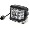 Work light LED, 22.5W, 2850lm, square, 10/30V, 89x73x97mm, Deutsch plug, Kramp
