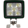 Lampa robocza LED, kwadratowa 60W 5600lm 10/30V z wtyczką Deutsch światło szerokokątne 20 LED Kramp