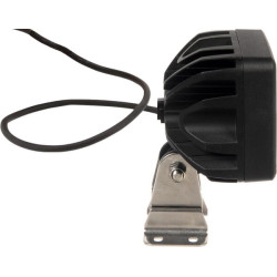 Lampa robocza LED, kwadratowa 60W 5600lm 111x82.5x99 mm z przewodem 3 m światło szerokokątne, 20 LED, Kramp
