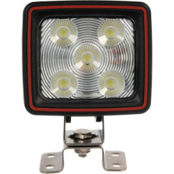 Lampa robocza LED, kwadratowa 60W 5600lm 10/30V z wtyczką Deutsch światło szerokokątne 20 LED Kramp
