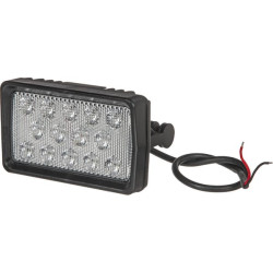 Lampa robocza LED, prostokątna lewa 21W 2600lm 10/30V światło rozproszone 14 LED Kramp