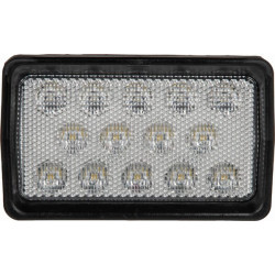 Lampa robocza LED, prostokątna prawa 21W 2600lm 10/30V światło rozproszone 14 LED Kramp