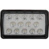 Lampa robocza LED, prostokątna prawa 21W 2600lm 10/30V światło rozproszone 14 LED Kramp