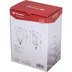 Lampa robocza LED, 40W 4500lm, szerokokątna