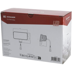 Lampa robocza LED, prostokątna 54W 4100lm 10/30V światło rozproszone 18 LED Kramp