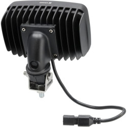 Lampa robocza LED, prostokątna 90W 6000lm 10/30V z wtyczką Deutsch, światło rozproszone 30 LED Kramp