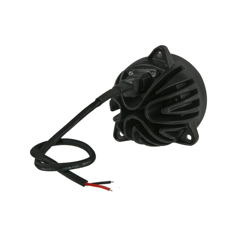 Lampa robocza LED, okrągła 40W 4800lm 10/30V z wtyczką Deutsch światło rozproszone 4 LED Kramp
