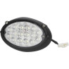 Lampa robocza LED, owalna 24W 3220lm 16 LED Kramp