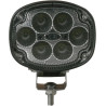 Lampa robocza LED, owalna 30W 3000lm z wtyczką Deutz, światło rozproszone 6 LED Kramp