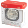 Lampa robocza LED, owalna 30W 3000lm z wtyczką Deutz, światło rozproszone 6 LED Kramp