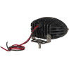 Lampa robocza LED, owalna 30W 2400lm z wtyczką Deutz, światło rozproszone 6 LED Kramp