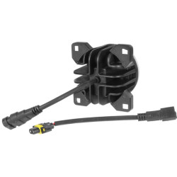 Lampa robocza LED, okrągła 42W 4200lm 10/30V z wtyczką Deutsch + H11 światło rozproszone Kramp