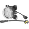 Lampa robocza LED, okrągła 42W 4200lm 10/30V z wtyczką Deutsch + H11 światło rozproszone Kramp