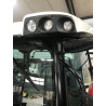 Lampa robocza LED, okrągła 40W 4000lm 10/30V Ø 90 mm z wtyczką H11/Deutsch, światło skupione 4 LED Kramp