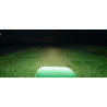 Lampa robocza LED, okrągła 40W 4000lm 10/30V Ø 90 mm z wtyczką H11/Deutsch, światło skupione 4 LED Kramp