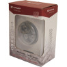 Lampa robocza LED, okrągła 40W 4000lm 10/30V Ø 90 mm z wtyczką H11/Deutsch, światło skupione 4 LED Kramp