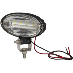 Lampa robocza LED, owalna 40W 3500lm 10/30V światło ultra szerokokątne rozproszone 8 LED Kramp