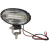 Lampa robocza LED, owalna 40W 3500lm 10/30V światło ultra szerokokątne rozproszone 8 LED Kramp