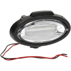 Work light LED, 40W, 3500lm, oval, 12-24V,190x107x63mm, Ultra Wide Flood, Kramp