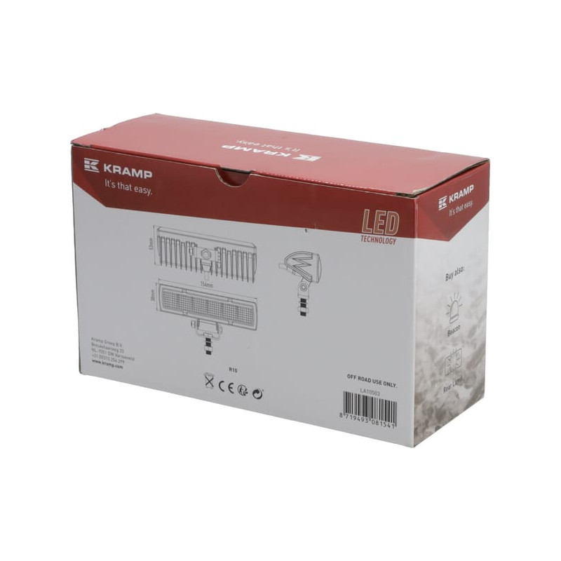 Lampa robocza, pośrednia, 18W 1500lm