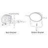 Lampa robocza LED, owalna 60W 6000lm 12-60V światło rozproszone 6 LED Kramp