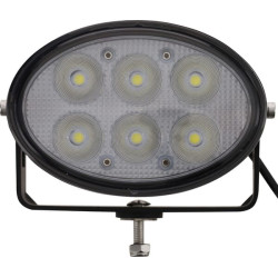 Lampa robocza LED, owalna 60W 6000lm 12-60V światło rozproszone 6 LED Kramp