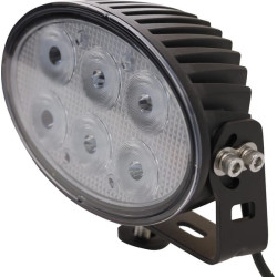 Lampa robocza LED, owalna 60W 6000lm 12-60V światło rozproszone 6 LED Kramp