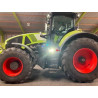 Lampa robocza LED, okrągła 40W 4000lm 10/30V 84x126x71.8 mm z wtyczką AMP światło skupione 4 LED 360° Kramp